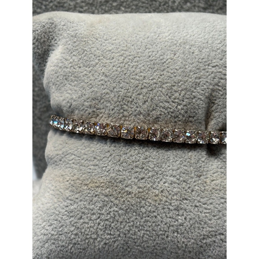 #43. Classic Tennis Cuff Bracelet